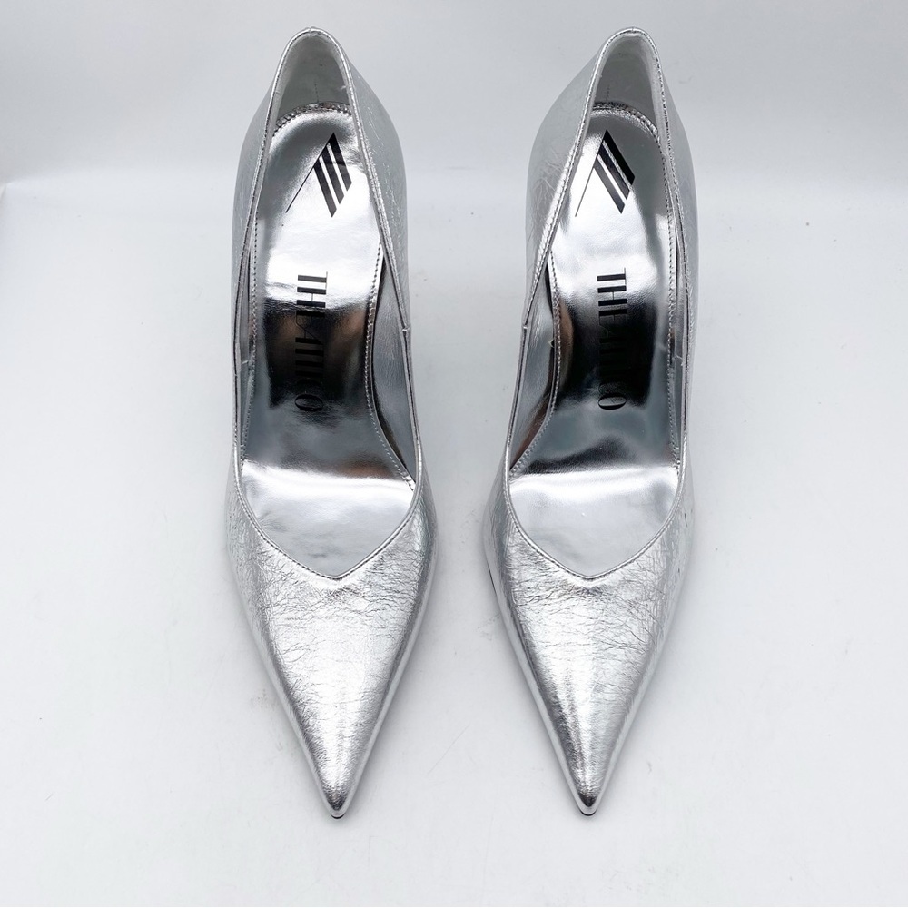 The Attico ''Cheope'' Silver Pump Size 37 - Picture 9 of 12